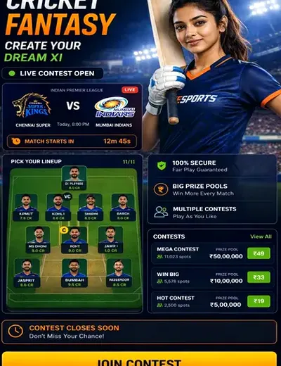 6nbet (6 nbet) fantasy cricket & matchday visual 3